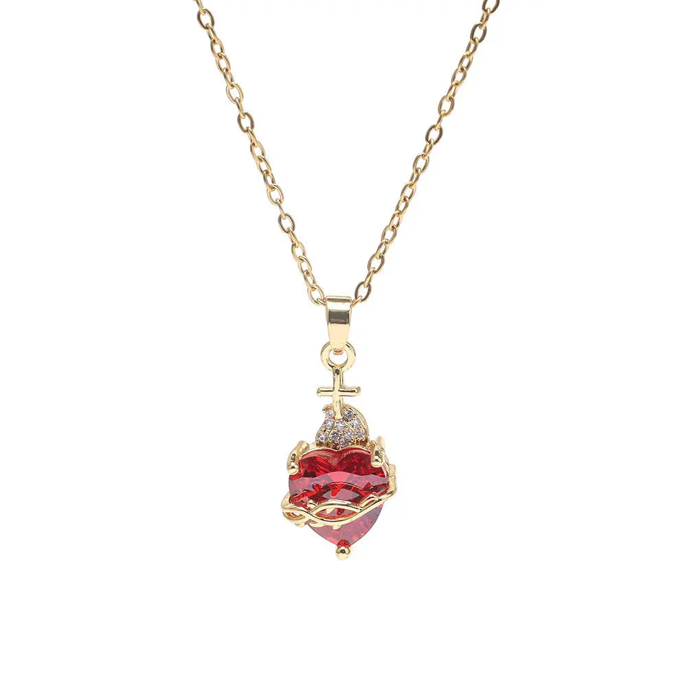 Geno Heart Pendant Necklace